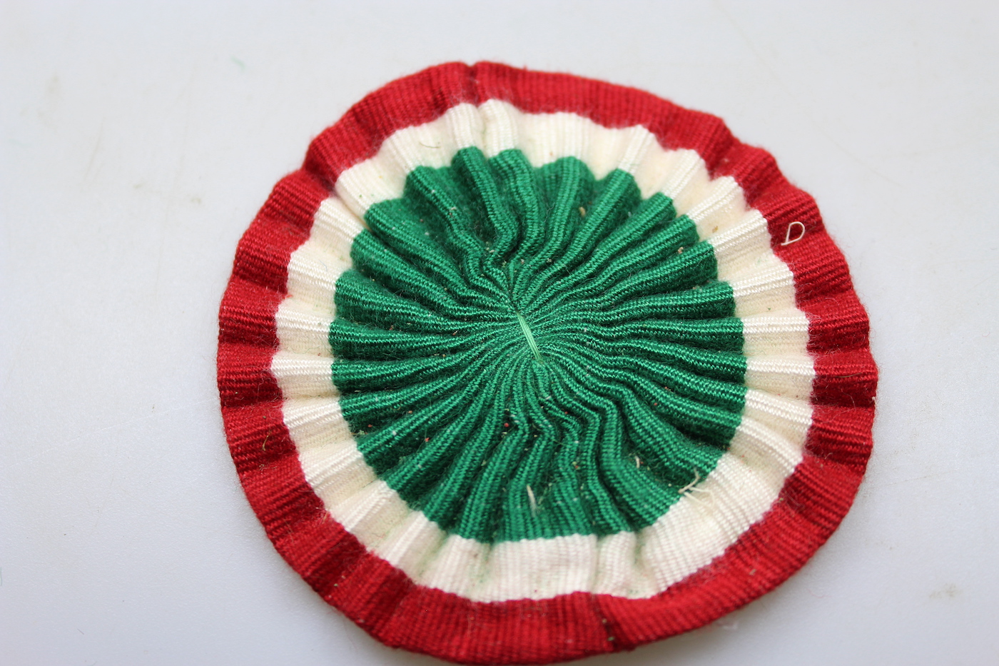 Cocarde tricolore pour casque colonial WW2 - RBNr Militaria