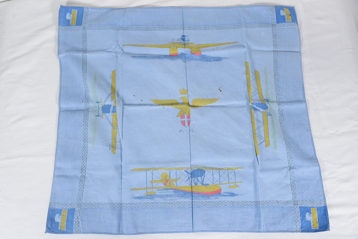 Scarf Regia Aeronautica WW2 RBNr Militaria